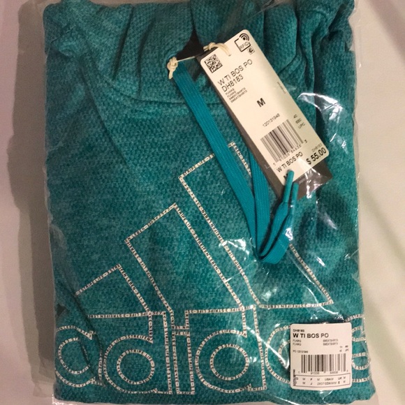 Women's Adidas Team Issue Bos Pullover Hoodie - Picture 2 of 9